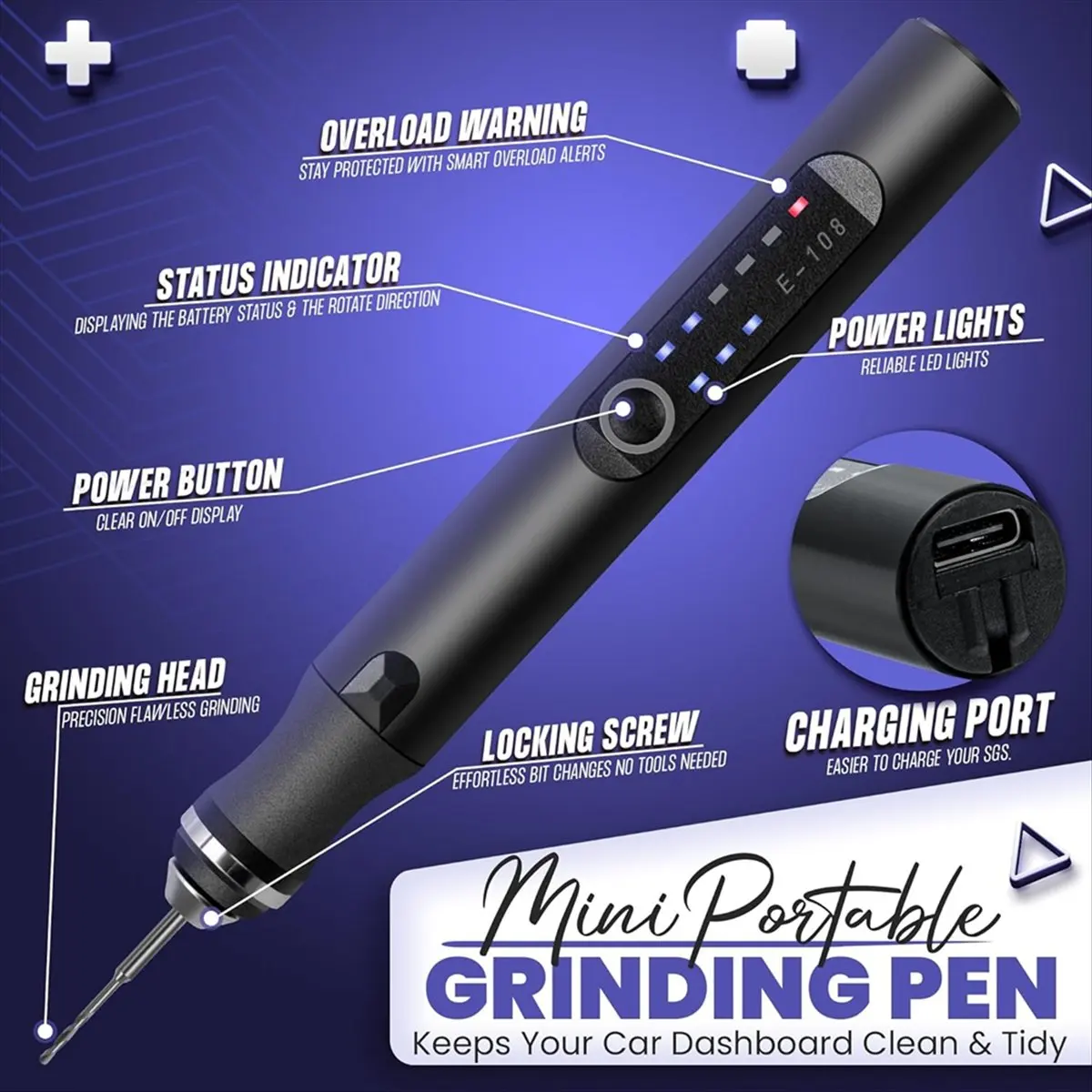 Top Sale Engraving Pen - Cordless Portable Engraving Paper Pen for Artists Polishing Tools