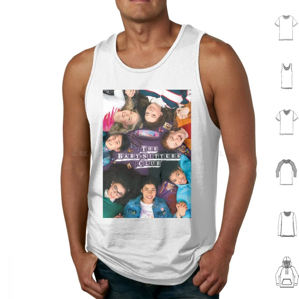 The Baby Sitters Club Season 2-Netflix Babysitters Gang Tank Tops Vest Sleeveless Girl Gang Bestie Best Friend Friend Baby