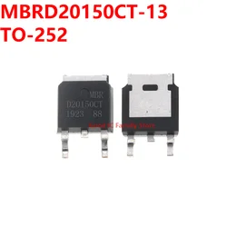 10PCS MBRD20150CT-13 TO-252 D20150CT