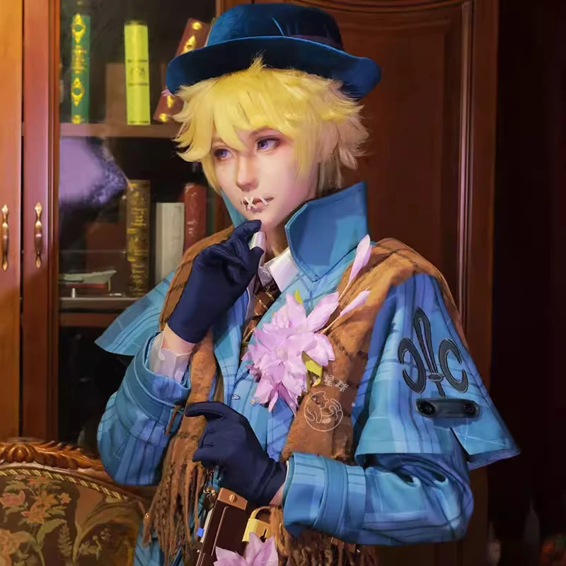 

Костюм для косплея HCos Identity V Doctor, красивая униформа со шляпой, одежда для ролевых игр на Хэллоуин