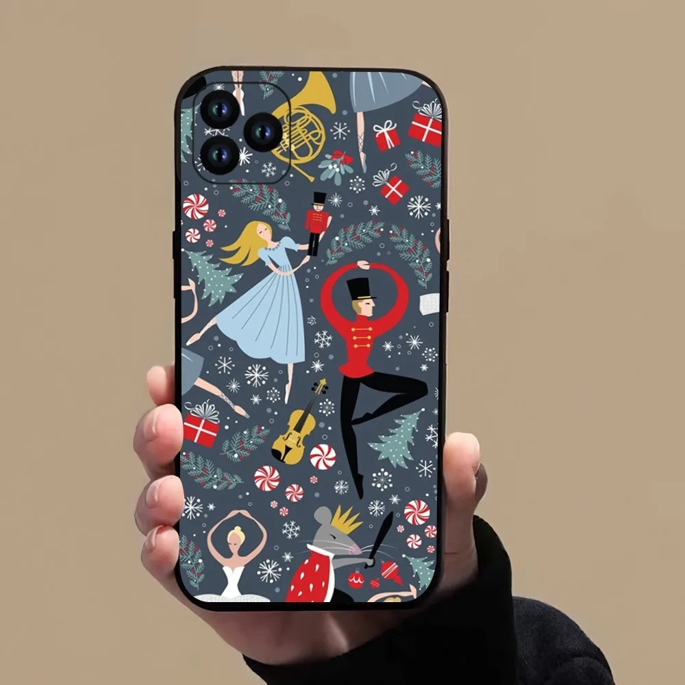 Nutcracker Phone Case For iPhone 11 12 13 14 15 Mini Pro XS Max X S Plus XR Shell