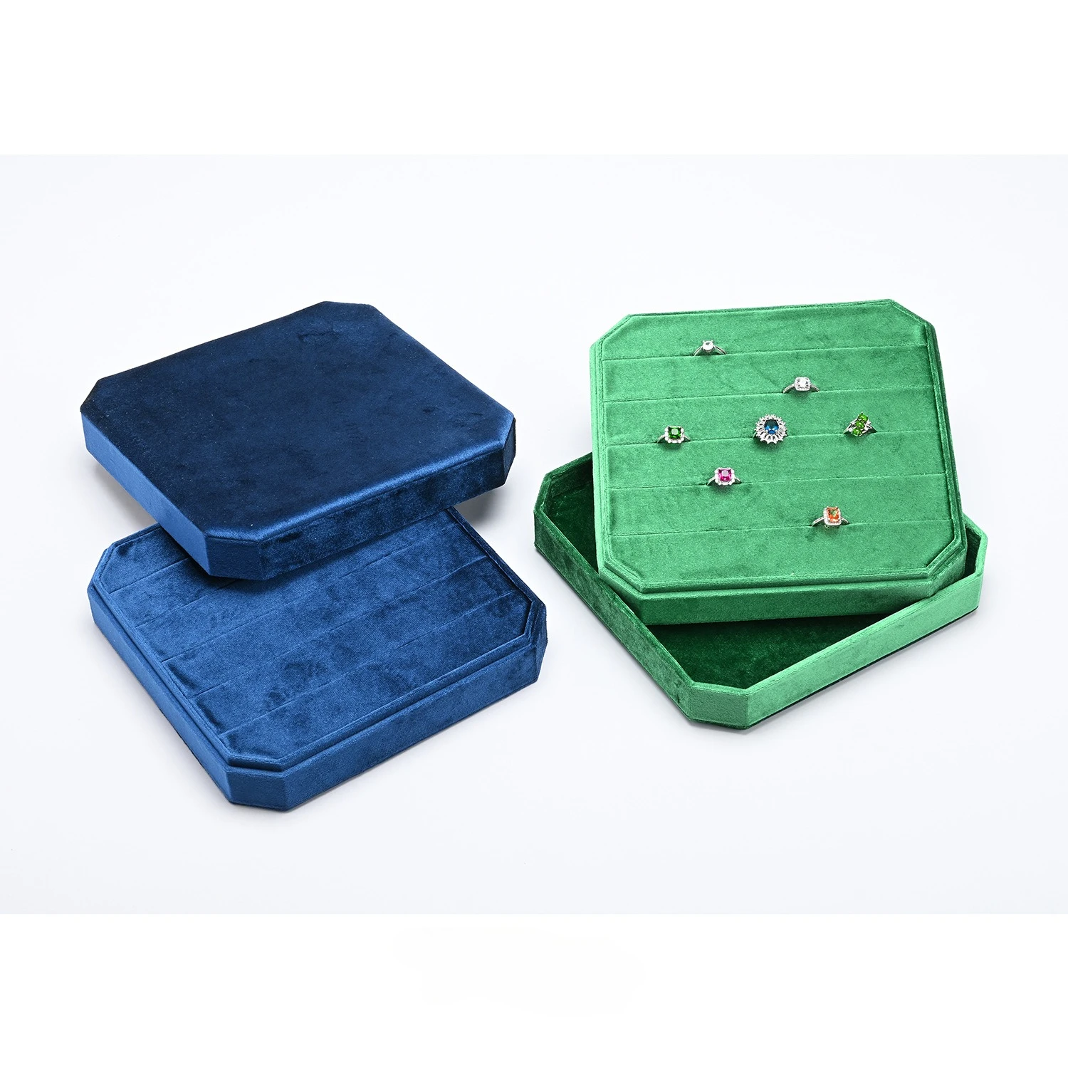 Velvet Ring Earring Organizer  - огляд і ціна Baby Products Storage Box