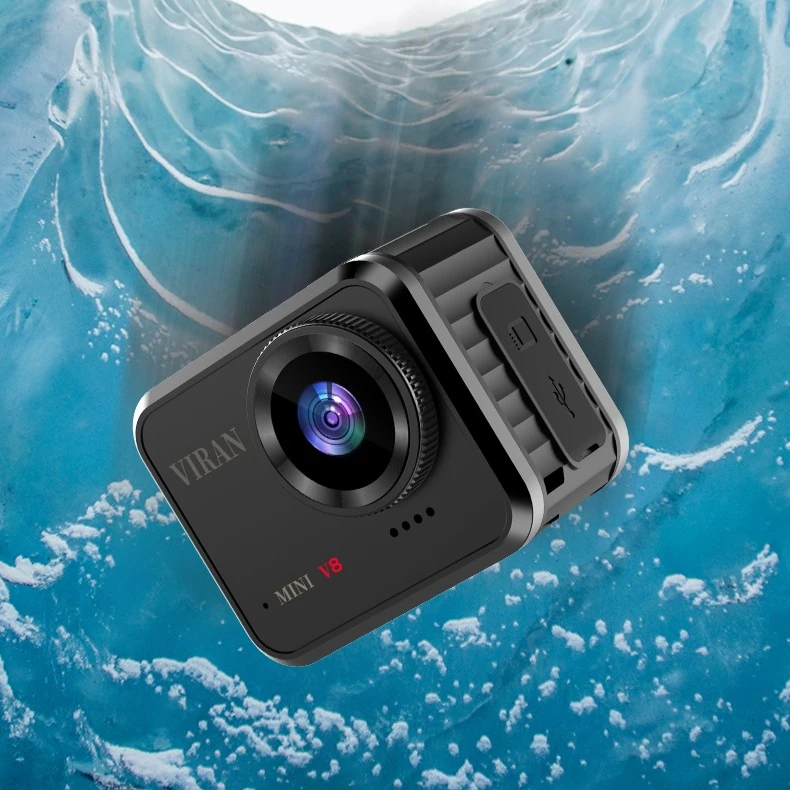 

НОВАЯ 4K WiFi экшн-камера с защитой от тряски, с пультом дистанционного управления, экраном, водонепроницаемая спортивная камера, профессиональный видеорегистратор