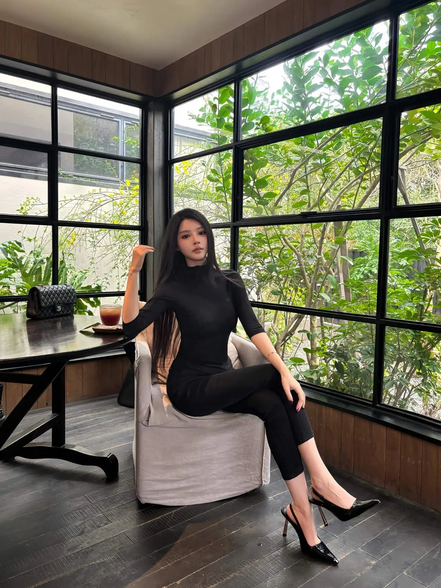 

Женские модные джинсы с высокой талией, облегающие, корейский стиль, укороченные, эластичные, тонкие, повседневные, из хлопкового стрейч-денима