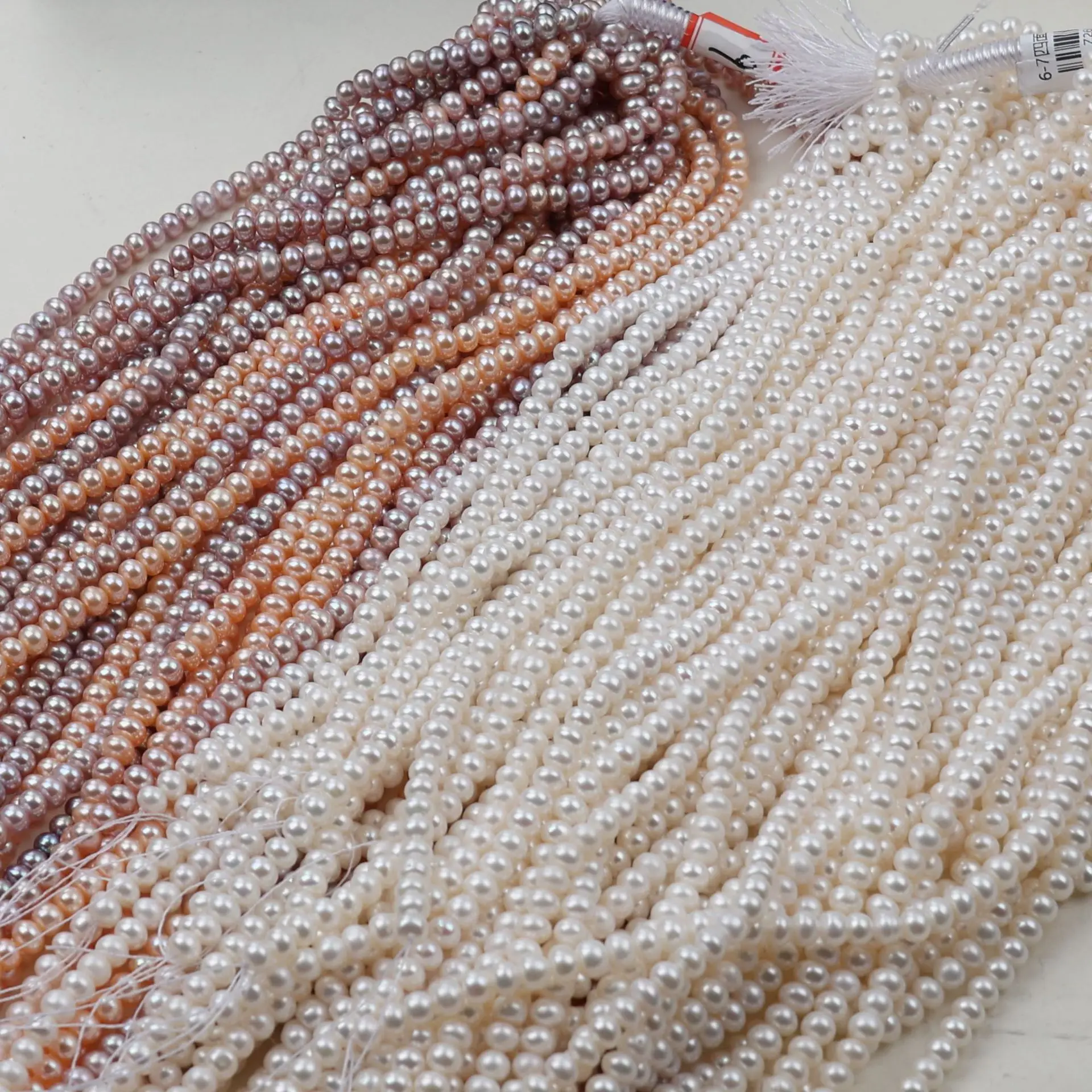 Multi Color Bright Cultured Fr - огляд і ціна Freshwater Cultured Pearl Necklace 8-9Mm
