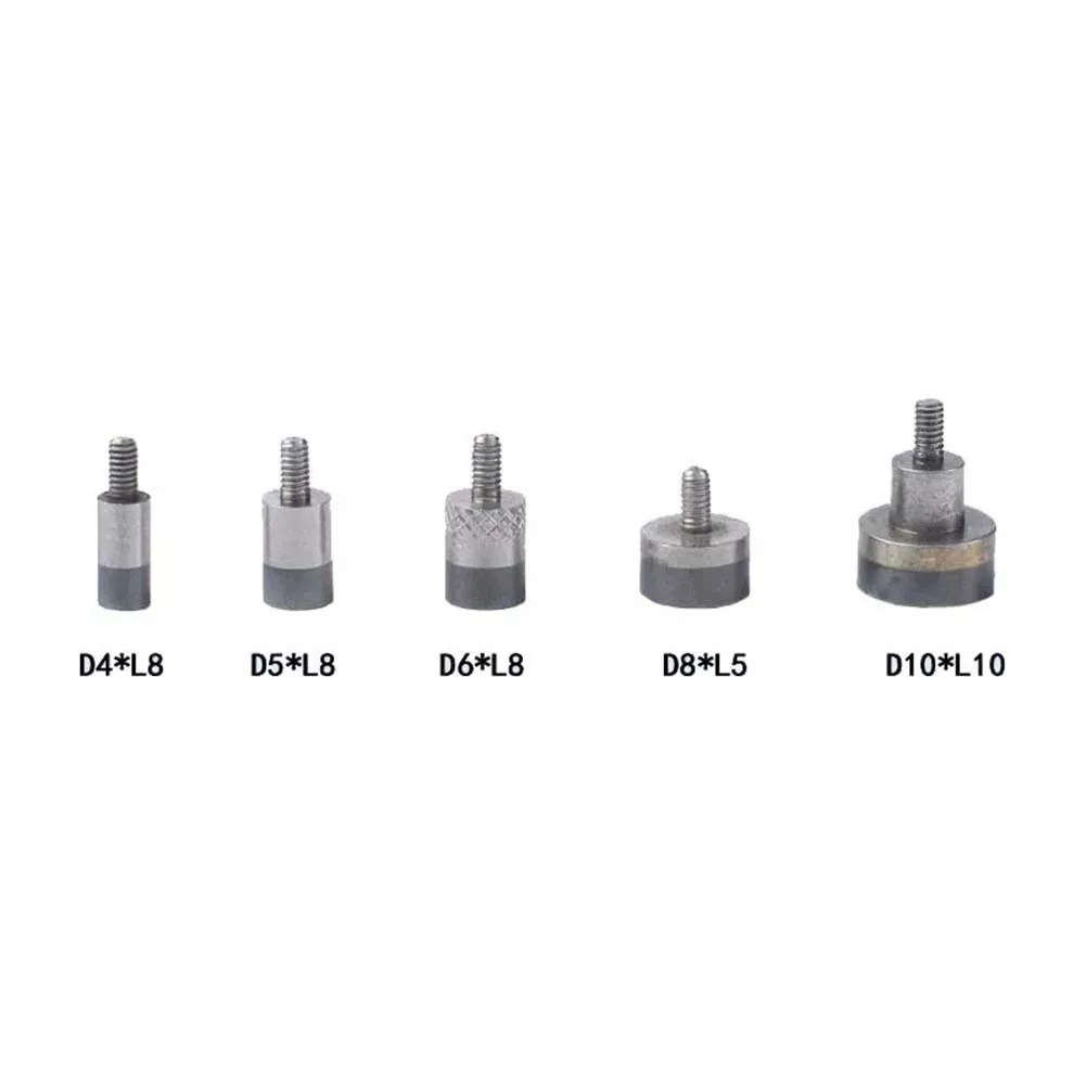 Dial Gauge Points Carbide Flat Contact Points Convex Surfaces Digital Test Indicators Industrial Tools For Depth Gauge