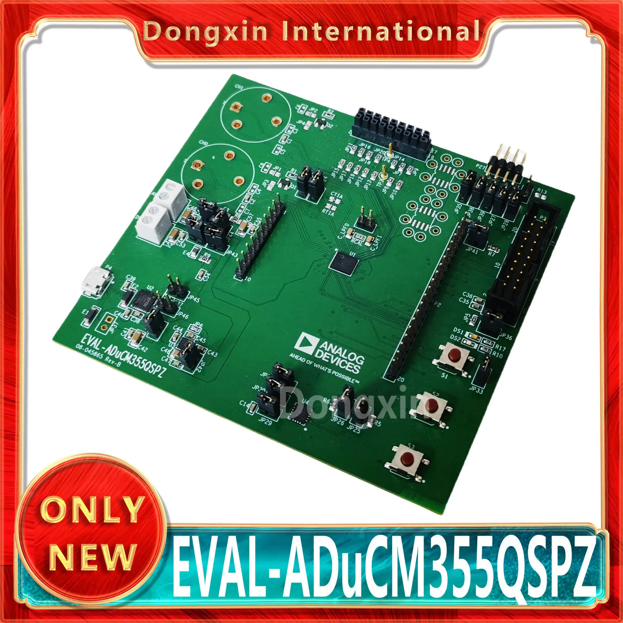 EVAL-ADuCM355QSPZ evaluation board, chemical sensor ADUCM355 precision analog microcontroller