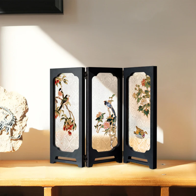 

Desktop screen ornament creative side cabinet tea table decoration