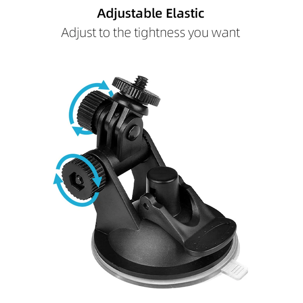 Kit di accessori per action camera base adattatore per montaggio a ventosa per GoPro Hero 13 12 11 10 9 8 7 6 Insta360 X4 X3 X2 DJI Action 4 3