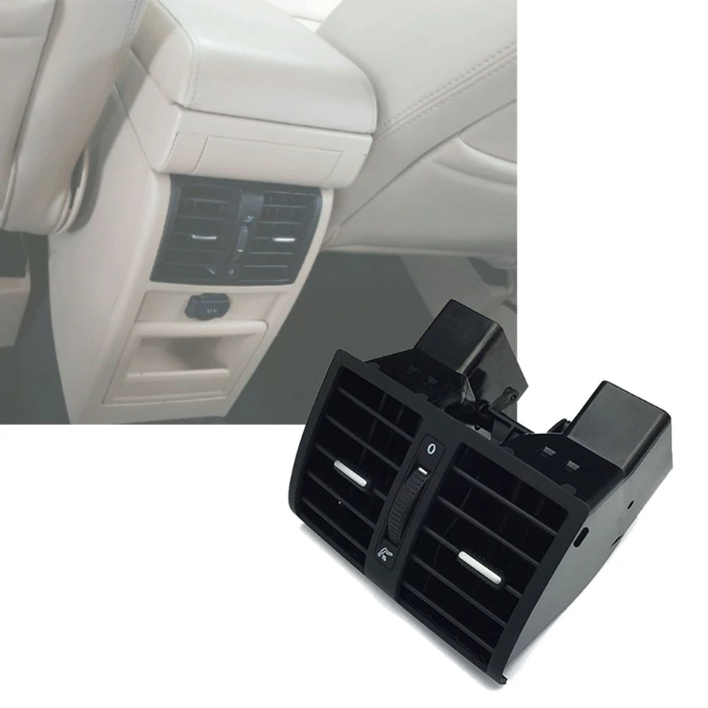 

Rear Grille Air Vent Car Air Vent Outlet Centre Console Rear AC Vent Suitable for 13-15 Caddy 04-15 Dropship