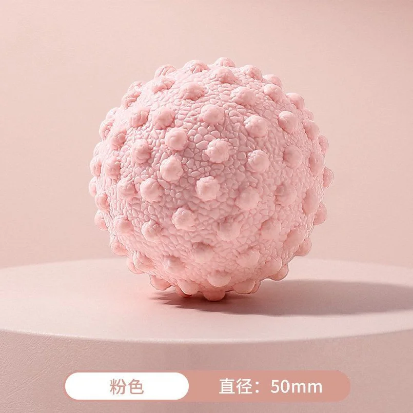 

The New Fascia Ball Raised Point Massage TPR Posture Master Yoga Waist and Back Foot Neck Membrane Peanut Sole Muscle Relaxation