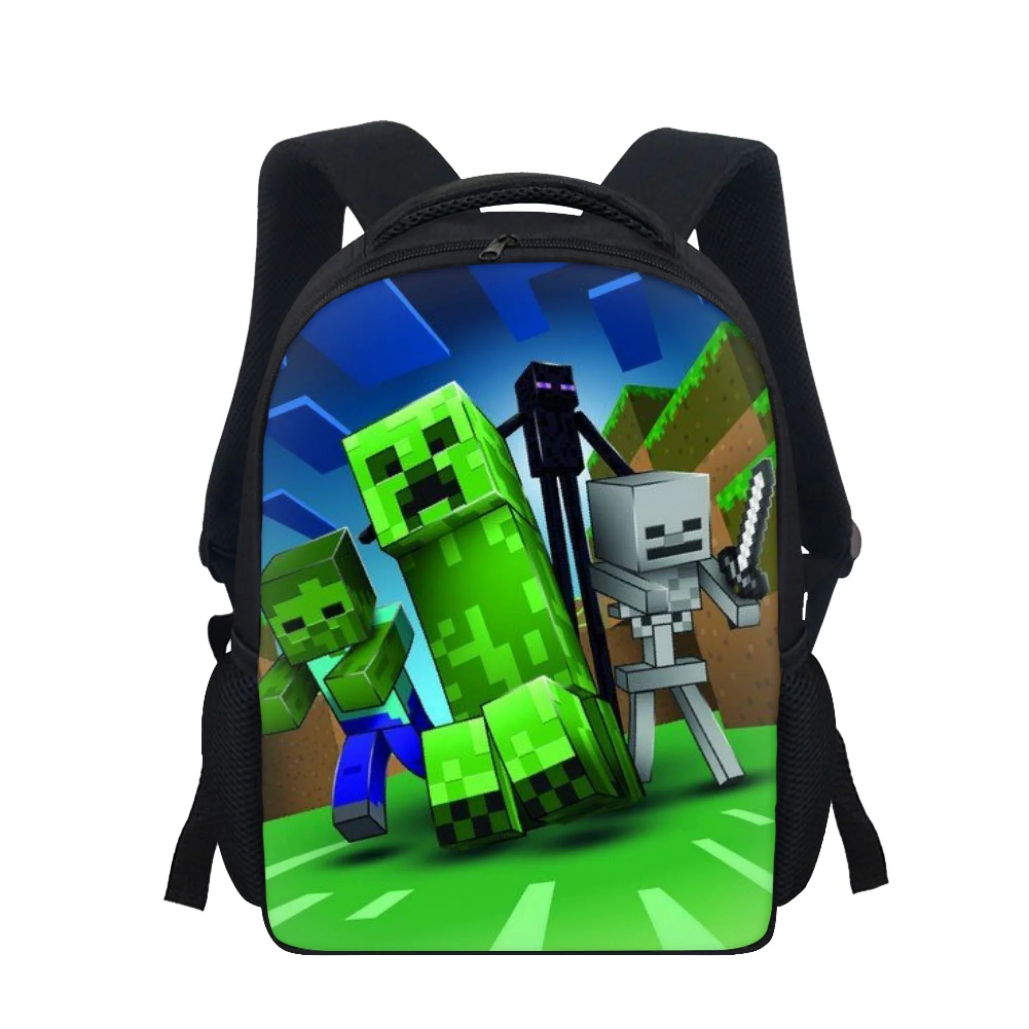 Ragazzi e ragazze Pixel Game Fans Zaino personalizzato Zaino per bambini Zaino regalo a sorpresa per le vacanze Stagione del ritorno a scuola