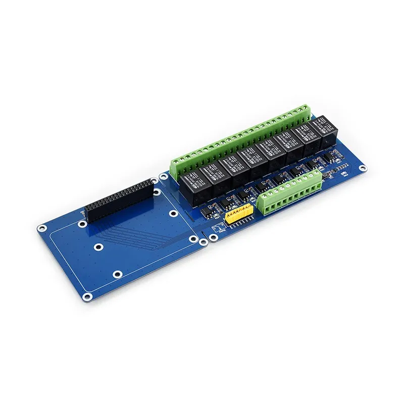 Raspberry Pi 5 8 Channel Relay Extention Board 5V 40PIN with Indicator Light for Raspberry Pi 5 4B 3B+ 3B Zero 2 W Smart Home