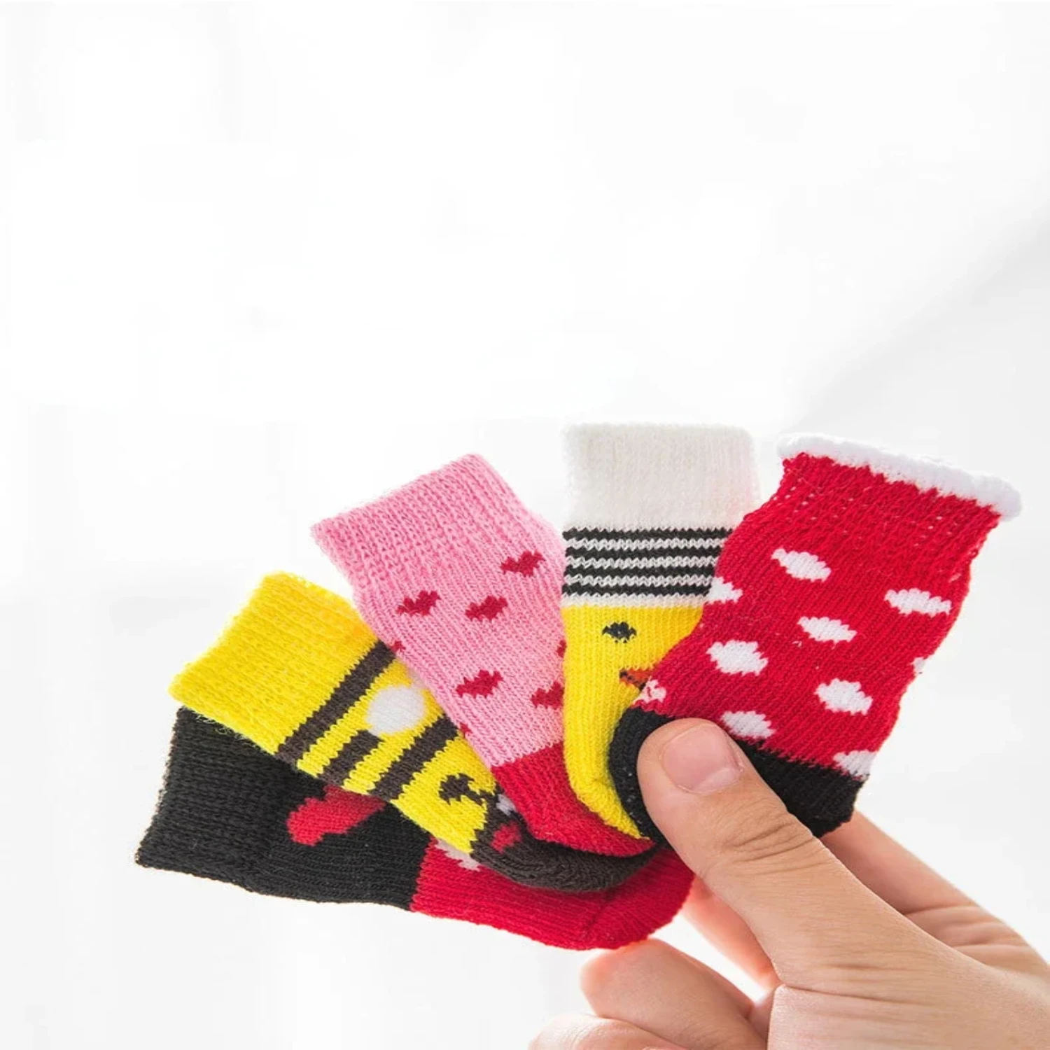 Cozy, Soft, and Durable Pet Socks for Dogs and Cats of All Sizes. Great for Both Indoor and Outdoor Activities. Ideal for Keepin