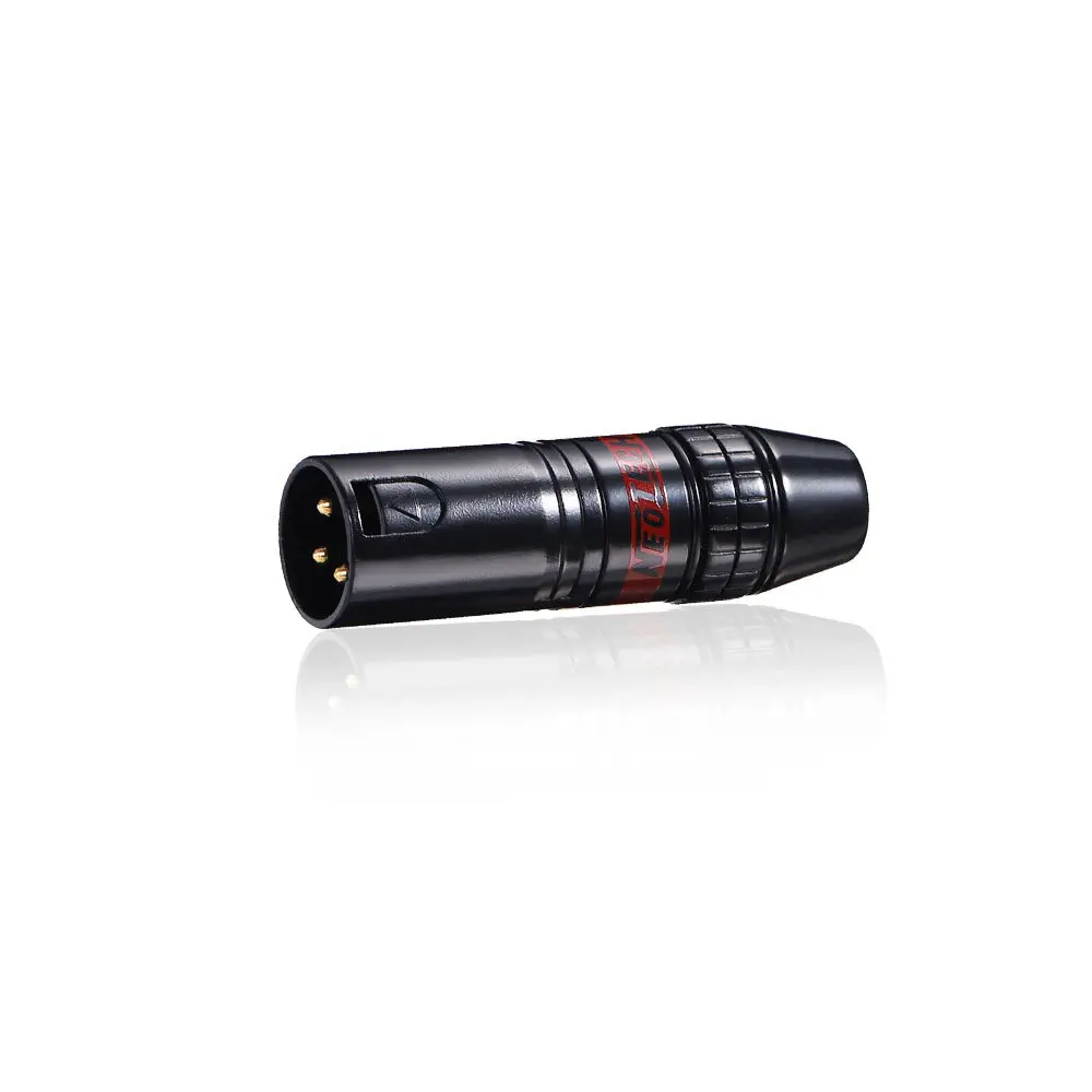 Taiwan Neotech Wanlong NC-06612 series UP-OFC oxygen-free copper plated with real gold XLR balanced plug