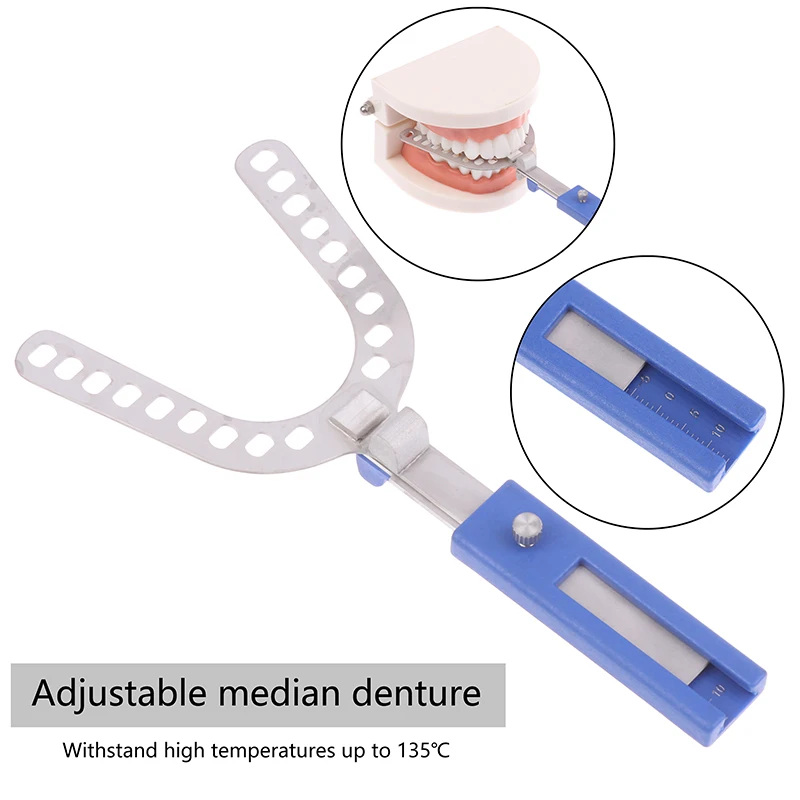 

1 Pcs ProGauge For Bite Recording Oral Centric Tray Set Dental Impression Trays Denture Repair Occlusal Record Articulator