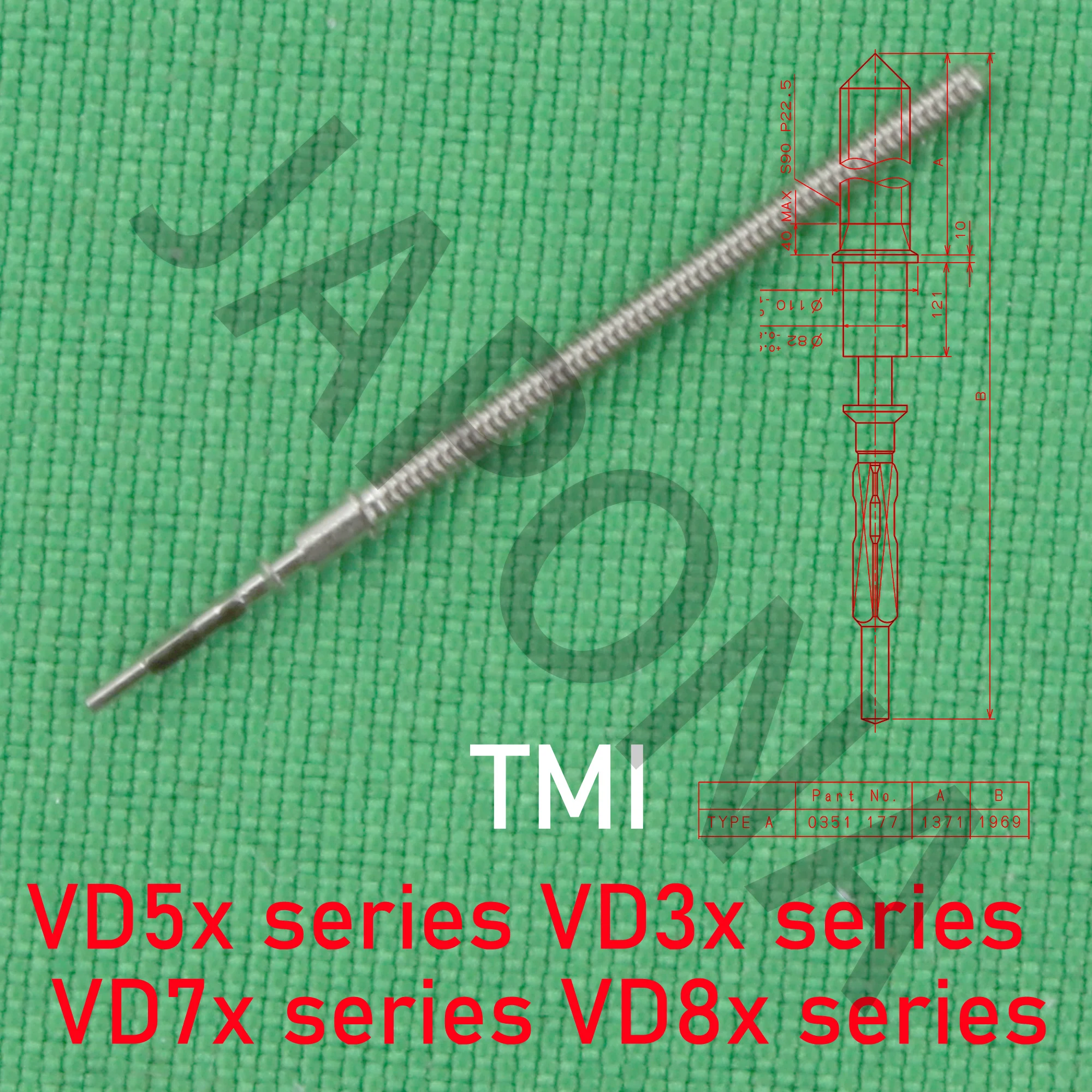 VD50C VD51C VD53C VD54C VD55 VD56C VD57C VD59C VD33C VD31C VD32C VD34C VD37C VD38C MOVEMENT setting stem TMI stem VD series stem