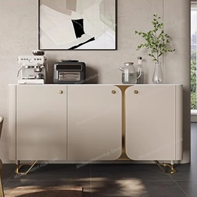 Luxury Wood Living Room Cabinets Mobile Decor Display Cabinets Curio Nordic Sideboards Pantry Gabinete Lounge Suite Furniture