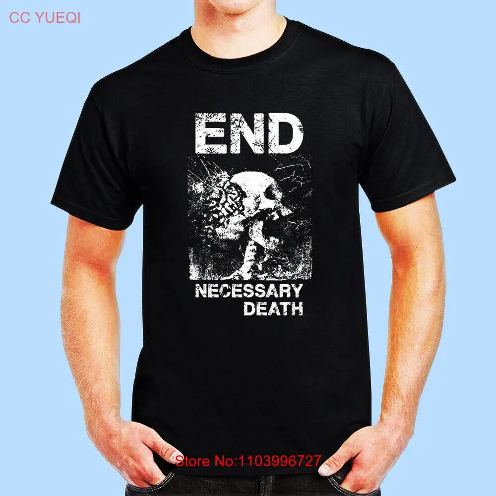 Ship from US! END - Eradicate Mens Black Tshirt Size S 5XL