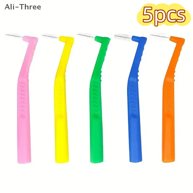 Interdentalbürsten Oral Dental Hygiene Zahnseide Pinsel Zahnseide Kopf Zahnspangen Für Reinigung Zahn Reinigung Werkzeug L/I Form Zahnstocher
