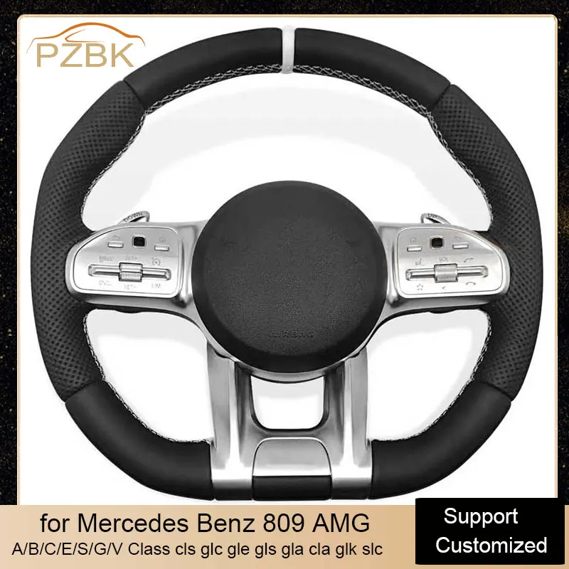 

Car Steering Wheel Assembly for Mercedes Benz 809 AMG A/B/C/E/S/G/V Class cls glc gle gls gla cla glk slc Auto Parts