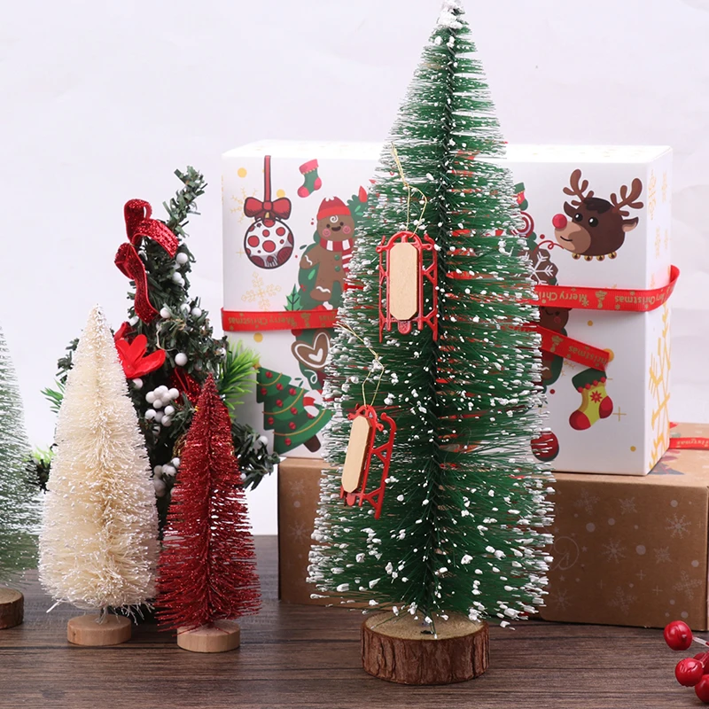 Casa delle bambole Mini slitta confezione regalo modello tavola da sci Miniture paesaggio natalizio fai da te per il 1/12 accessori per la casa delle bambole Decor 1 pz