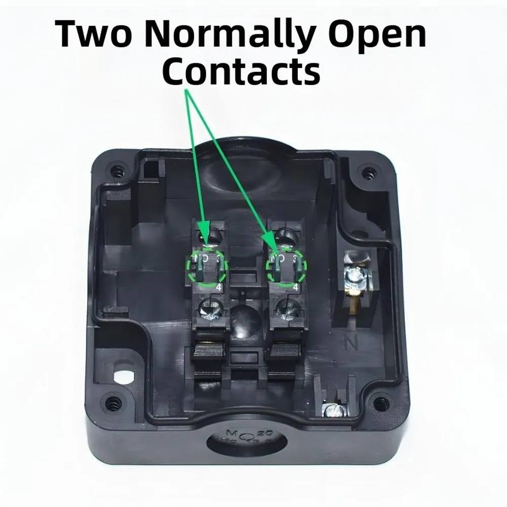 Self Locking Foot Pedal Switch Industrial Equipment Industrial Pedal Switch 92-degree Spherical Shape 40 To 60N Operating Force