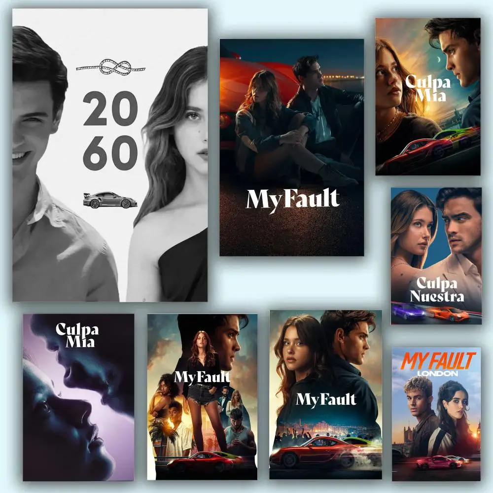 بلدي خطأ Culpa ميا الشباب الحب الفيلم المشارك دائم اللوحة قماش الجدار الشنق المنزل DIY بها بنفسك فن الديكور جدارية الجمالية #1