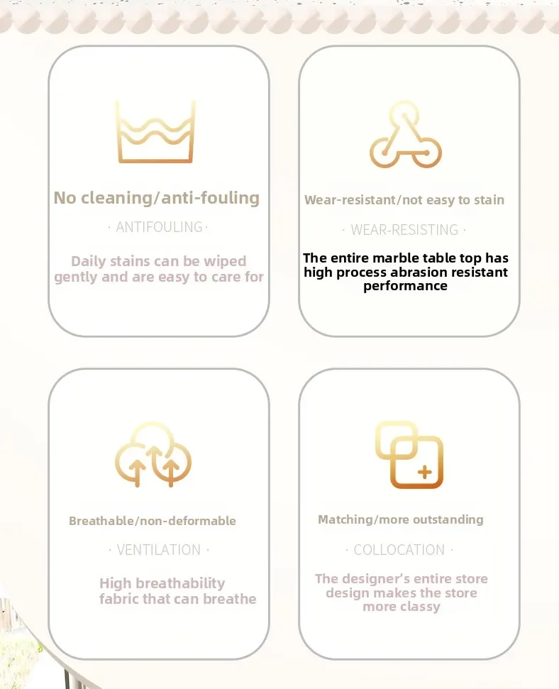 بسيطة الحليب الشاي متجر الاستقبال طاولة المفاوضات وكرسي مزيج مكتب المبيعات التفاوض الترفيه #4