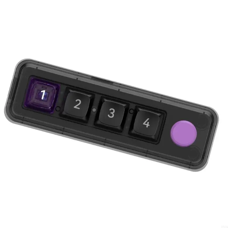 Mini клавиатура 4 клавиша Mechanical Gaming Keyboard Programmable Key Double USB 193A