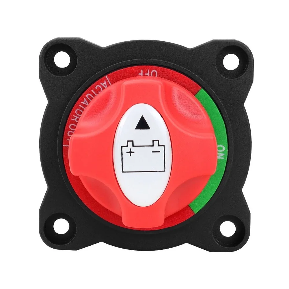 12V-48V 300A Battery Isolation Switch with Locking Function for Car Boat RV Motorcycle Electrical System  12V-48V