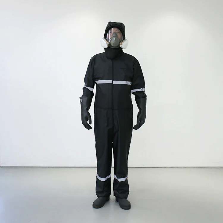 

OEM Full Body Lead-Free Y-ray Protection Safety Clothing Suit Personal Nuclear Emergency Multi-Hazard Rubber Protective Gear