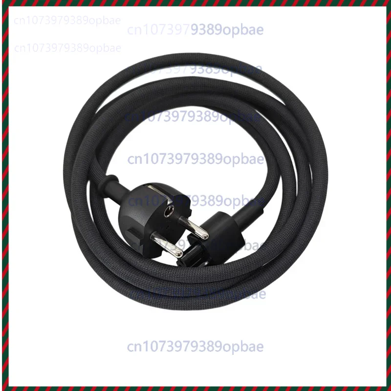 6 pieds/1.8 M EU JP AUS UK prise europenne rallonge ca cordon d'alimentation/Cble en Nylon pour Apple Mac Studio 2022 et cran XDR 6K