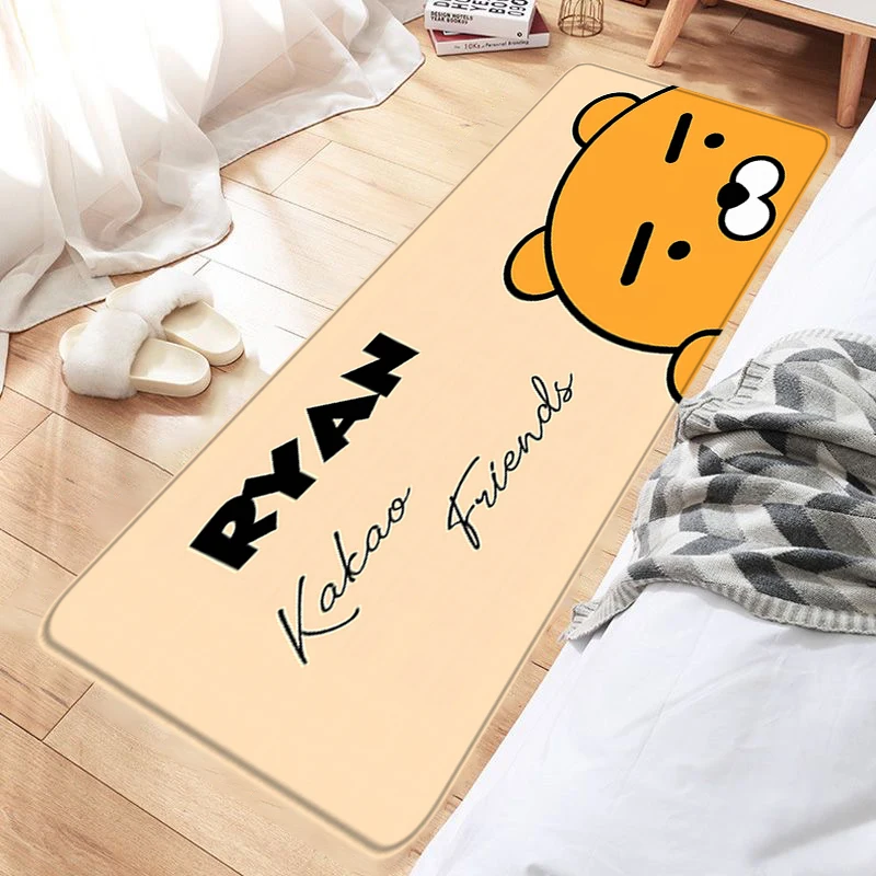 Living Room Mat Kakao Friends Rugs Foot Carpets Entrance Doormat Kawaii Rug Floor Mats Carpet Anti Slip Home Kitchen Mat Decor