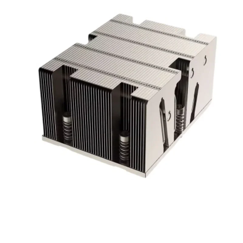 Coolserver LGA6096 SP5-S21 Passive Fanless Heat Sink Copper Bottom 6 Heat Pipe