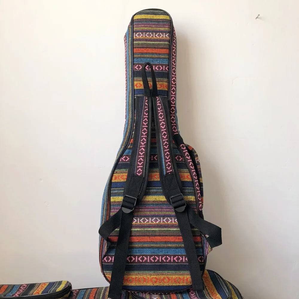 28 30 pollici Guitalele Ukulele Guitar Case Borsa Morbida Baritono Della Banda Blu Zaino Ukulele Guitarra Accessori Gig Acustica