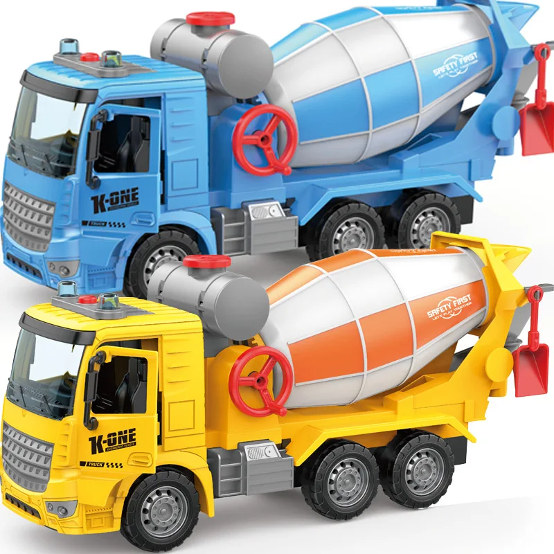 Large Size Children Inertia Large Simulation Toy Engineering Mixing Model Concrete Cement Dump Truck Model Children Toys Gifts