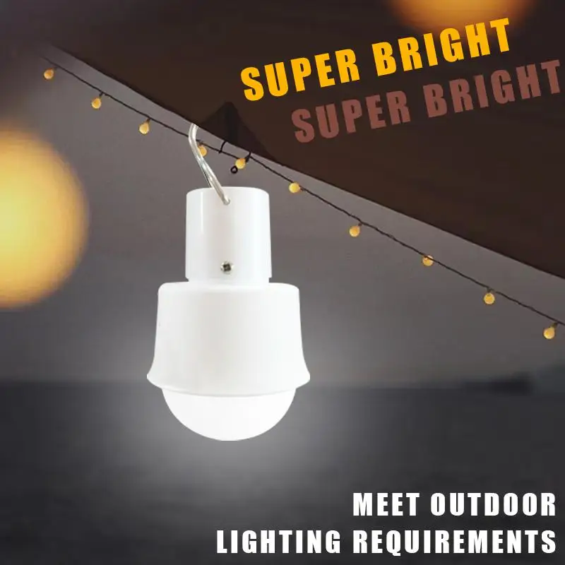 LED 10W 5V USB Rechargeable Light Bulb Lights Source Outdoor Small Hanging Light Low-voltage Lamps Bulb White Lamp