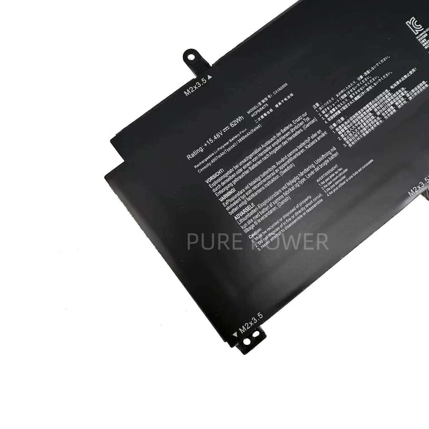 New Laptop Battery C41N2009 15.48V 62WH 4007mAh High Quality For ASUS ROG Flow X13 PV301 GV301 GV301Q GV301QC PV301QH
