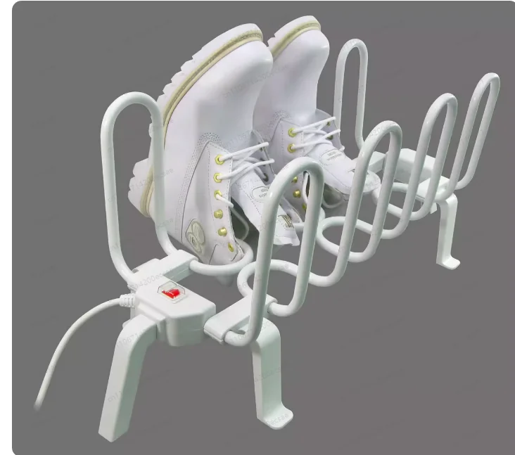 220V 110V Electric Shoes Dryer Drying Rack Machine 4 Pairs Shoes Boot Dehumidify Aluminum Device