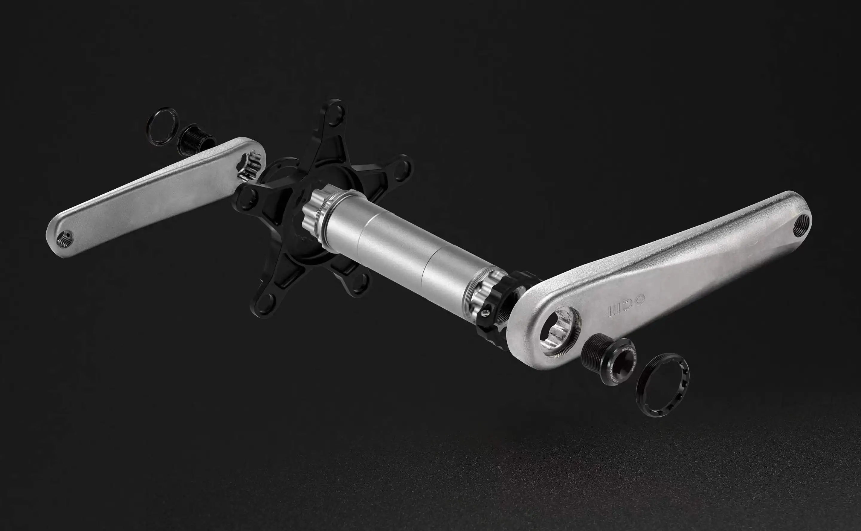 Gr5 Titanium MTB Bicycle Gravel Road Bike Crank with 3D Printing