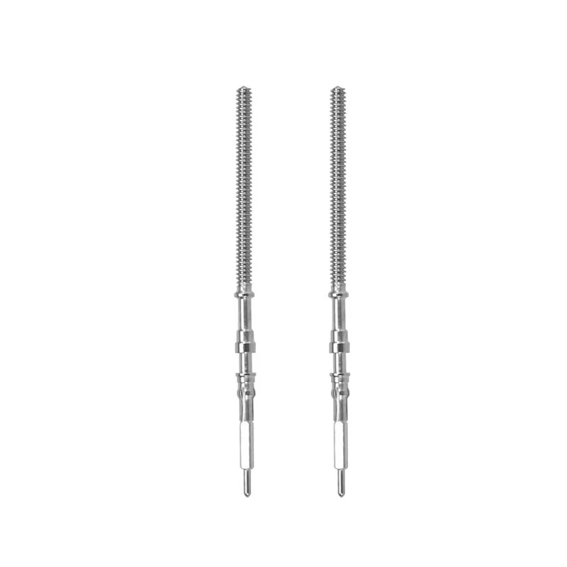 2PCS Watch Winding Stem Replacement Wrist Watch Parts Accessories Used For NH35 NH36 Movement Movement Repair Tool Parts