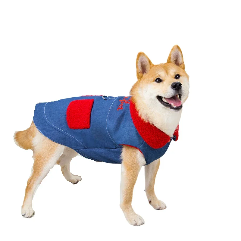 ชิบะอินุเสื้อผ้าสุนัขเสื้อแจ็กเก็ตสำหรับฤดูหนาวแจ็กเก็ตสำหรับเสื้อสำหรับสัตว์เลี้ยงใหญ่ลายสุนัขพันธุ์ฮัสกี้สุนัขพันธุ์โกลเด้นรีทรีฟเวอร์