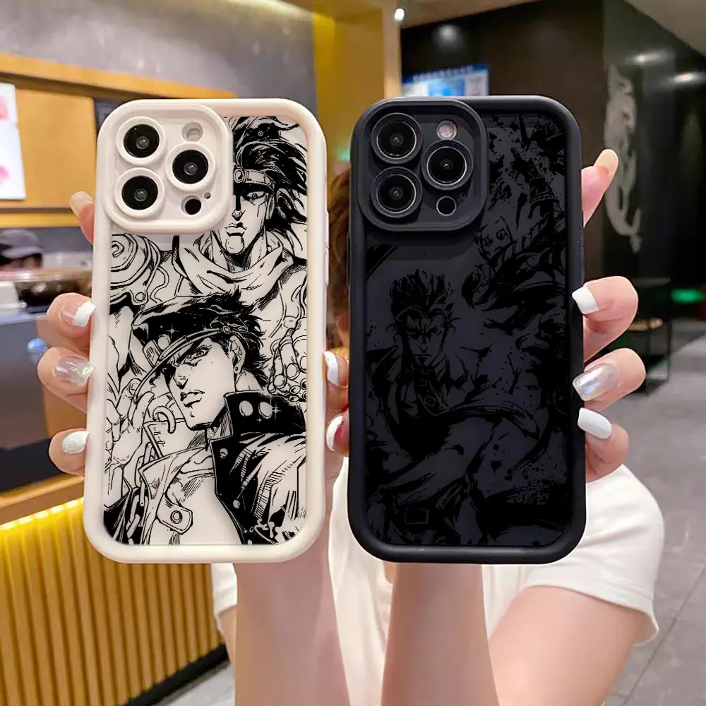 

Comic JoJo's BizarreS Adventure Phone Case For Redmi NOTE 15 13 14 8 9 9S 10 10S 11 11S 11T 12 12S PRO PLUS Case DIY Shell Cover