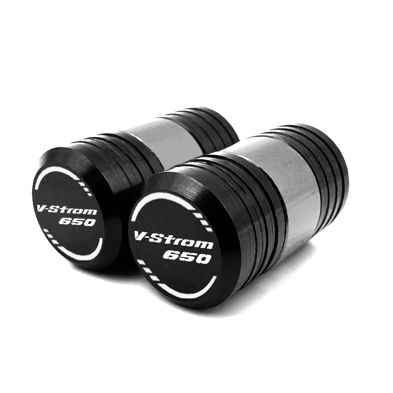 VSTROM 650 Motorcycle Accessories Aluminum Wheel Tire Valve Caps For SUZUKI DL650 V-Strom 650 XT 650XT Vstrom650