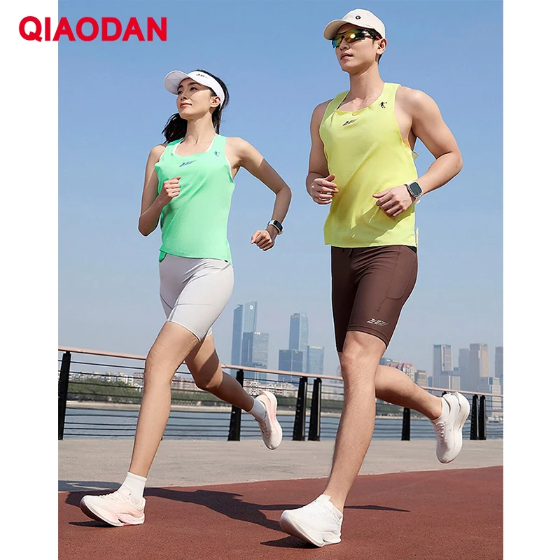QIAODAN Feiying PB6 Men Running Tank Tops 2026 Summer New Moisture Wicking Sport Vest GYM Workout Sleeveless Tops QXBVS3261053R