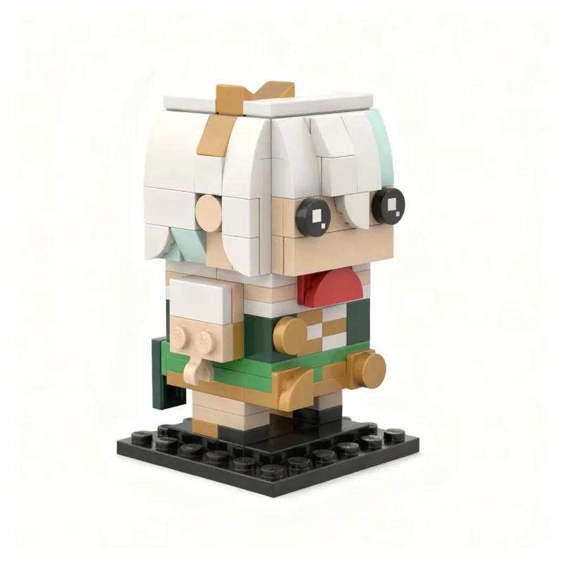

154pcs MOC Cecilia Immergreen Brickheadz Model Building Blocks Construction Toy Christmas Gifts DIY Creative Idea Education