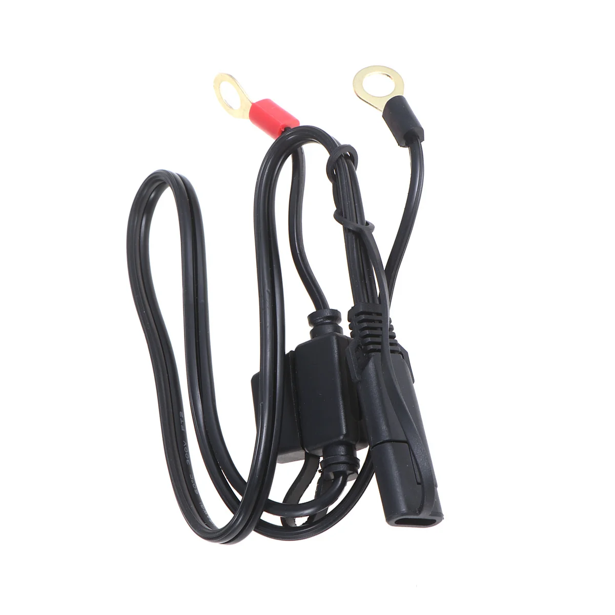 

Motorcycle Charging Cable 12V Durable Plastic Metal Portable Easy Operation Outdoor Motorcycle Power Cable Charging Tool