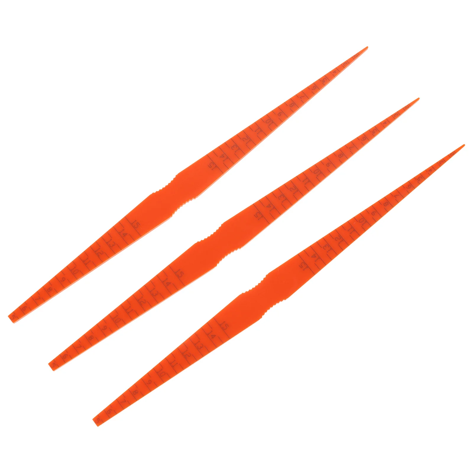 

3pcs Taper Gauge Thickness Measuring Tool For Automotive Body Panels Cracks Gaps Inspection Feeler Gauge Flatness Measuring Tool