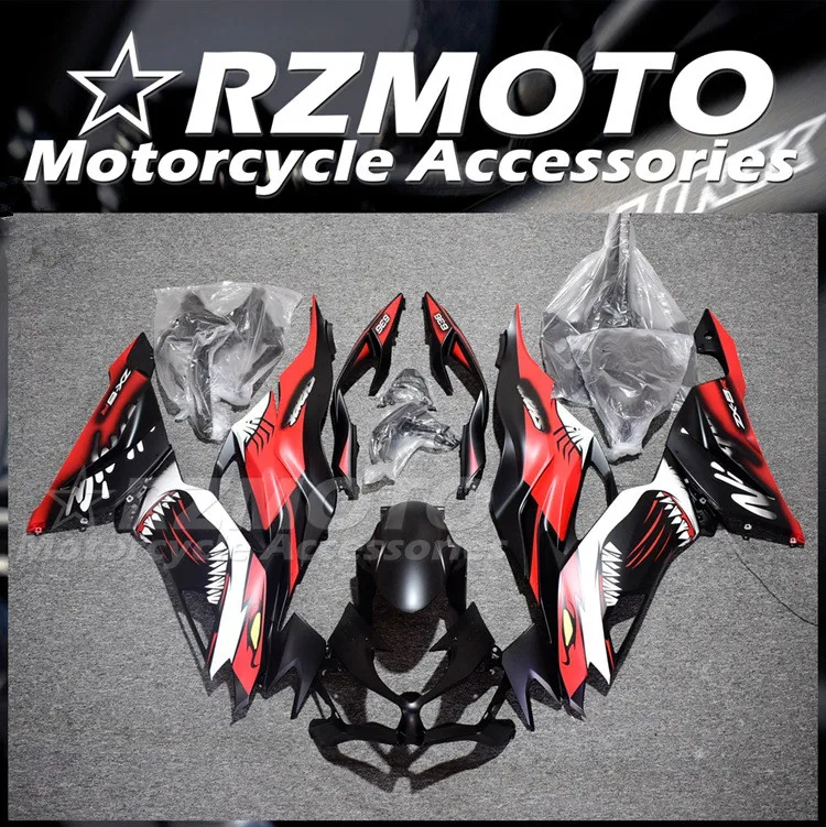 New ABS Fairings Kit Fit For Kawasaki ZX-6R 636 2019 2020 2021 2022 2023 2024 19 20 21 22 23 24 Bodywork Set Custom Red Matte